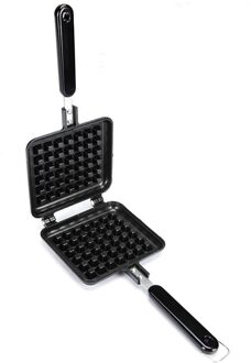 1Pcs Non-stick Wafels Maker Machine Keuken Wafel Gas Mold Bubble Pan Cake Maker Bakken Oven Taart Ontbijt machine Ei U9D5