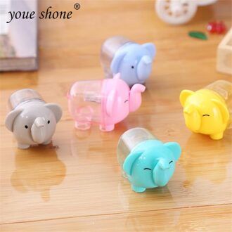 1Pcs Novelty olifant cartoon puntenslijper emotionele plastic puntenslijpers kinderen schoolbenodigdheden