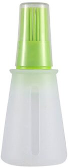 1Pcs Olie Fles Borstel Siliconen Draagbare Keuken Gadgets Gebak Hoge Temperatuur Weerstand Bakken Koken Barbecue Taart Gereedschap groen