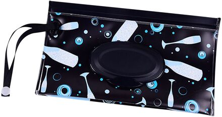 1Pcs Opbergzakken Draagbare Baby Natte Doekjes Doos Doekjes Container Milieuvriendelijke Dragen Clamshell Cosmetische Schoonmaken Doekjes Gevallen