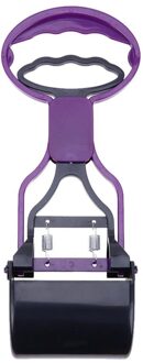 1pcs Opvouwbaar 30/60cm Hond Pooperscoopers Portable Huisdier Puppy Kat Kak Scoop Cleaner Pick Up Afval hond Levert paars s