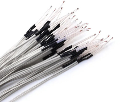 1pcs or 5pcs 3d printer part 100K ohm NTC3950 Thermistor with cable for 3D Printer Reprap Mend RAMPS 1.4 A4988 MK2B HEATBED E101