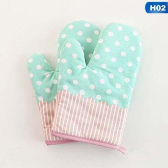 1Pcs Ovenwanten Bakken Anti Handschoenen Pad Oven Isolatie Mat Bakken Keuken Gereedschap Bakken Accessoires Blauw