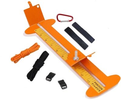 1Pcs Paraplu Touw Metalen Vlechten Frame Armband Braider Diy Paraplu Touw Armband Braider Paraplu Touw Vlechten Frame Oranje