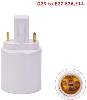 1Pcs Pbt G23 Om E27 E26 Base Socket Led Halogeen Light Bulb Lamp Adapter Houder Converter