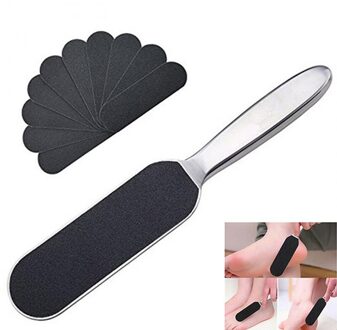 1Pcs Pedicure Tool Ovale Vorm Voet Raspen Harde Grof Touch Huid Predicure Bestanden Foot File Eelt Remover Voet Scrubber