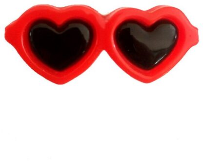 1Pcs Pet Mooie Hart Zonnebril Haarspelden Hond Bows Hair Clips Voor Puppy Honden Kat Yorkie Teddy Huisdier Haar decor Dierbenodigdheden