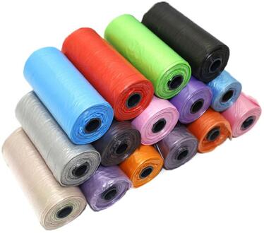 1Pcs Pet Pick Up Plastic Vuilniszak Dikke Handig Buiten Wc Schoon Afval Vuilniszak Vuilnis Dispenser Hond Kak tas