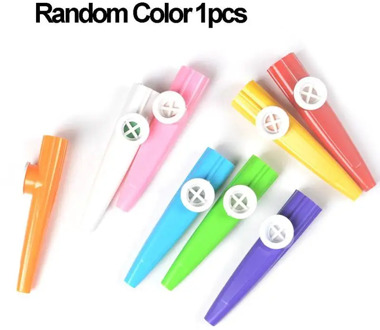 1Pcs Plastic Cartoon Harmonica Flute Children Party Gift Strike Accompaniment Kazoo Children's Music Instrument