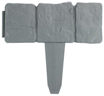 1Pcs Plastic Huis Tuin Grens Rand Plastic Hek Steen Gazon Yard Bloem Plant Grens Vouwen Landschap Decoratieve