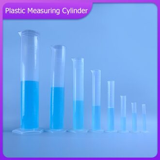 1Pcs Plastic Maatcilinder Afgestudeerd Cilinders Voor Lab Levert Laboratorium Gereedschap School Lab Accessoires 5 ~ 2000Ml