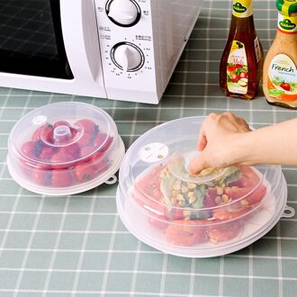 1Pcs Plastic Veilig Vent Keuken Gereedschap Magnetron Voedsel Cover Clear Deksel Woonaccessoires