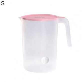 1Pcs Plastic Werper Grote Capaciteit Te Schoon Pp Plastic Water Potten Uitpersen Pitcher Voor Gezondheid Leven Keuken Eetkamer tool roze 2000ml