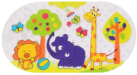 1Pcs Plastic Zuignap Badkamer Douche Mat Antislip Badkamer Mat Baby Veiligheid Douche Badmat Kleurrijke Punt kraal Massage Pad C 38x70cm