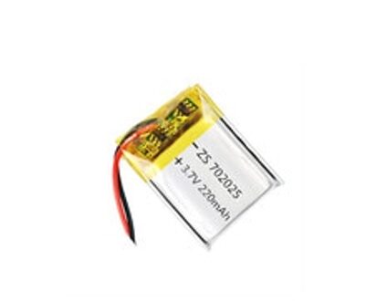 1Pcs Polymer batterij 220 mah 3.7V 702025 smart home MP3 luidsprekers Li-Ion batterij voor dvr, GPS, mp3, mp4, mobiele telefoon, luidspreker