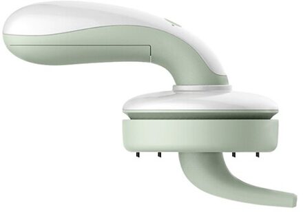 1Pcs Portable Usb Thuis Schoner Draadloze Schoner Mini Handheld Desktop Stofzuiger Voor Toetsenbord Schoonmaken Licht Groen