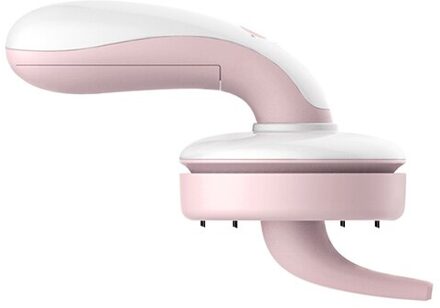 1Pcs Portable Usb Thuis Schoner Draadloze Schoner Mini Handheld Desktop Stofzuiger Voor Toetsenbord Schoonmaken Roze