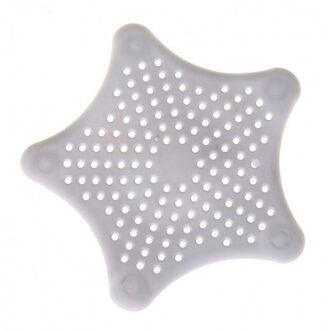 1Pcs Praktische Filter Zeester Mesh Siliconen Vergiet Gootsteen Zeef Badkamer Filter Douche Keuken Accessoires Gadgets w