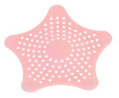 1Pcs Praktische Filter Zeester Mesh Siliconen Vergiet Gootsteen Zeef Badkamer Filter Douche Keuken Accessoires Gadgets