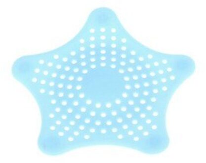 1Pcs Praktische Filter Zeester Mesh Siliconen Vergiet Gootsteen Zeef Badkamer Filter Douche Keuken Accessoires Gadgets