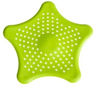 1Pcs Praktische Filter Zeester Mesh Siliconen Vergiet Gootsteen Zeef Badkamer Filter Douche Keuken Accessoires Gadgets