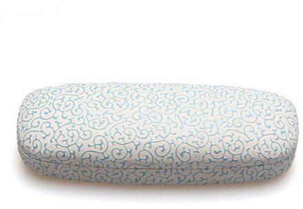 1Pcs Print Brillen Doos Zonnebril Bril Case Vrouwen Mannen Hard Metal Bril Protector Box Mode Brillen Accessoires