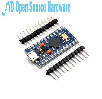 1PCS Pro Micro ATmega32U4 5V 16MHz Replace ATmega328 For Arduino Pro Mini With 2 Row Pin Header For Leonardo Mini Usb Interface