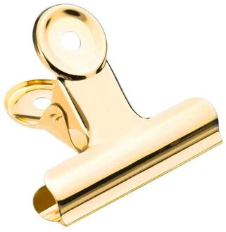 1PCS Professionele glasvezel nail verlenging assistent klem 31mm clip goud