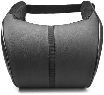 1Pcs Pu Lederen Auto Auto Nekkussen Memory Foam Auto Kussen Neksteun Hoofdsteun Kussen Pad