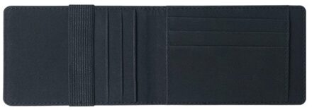 1Pcs Pu Lederen Kaarthouder Portemonnee Portemonnee Kaarthouder Dunne Credit Card Case zwart