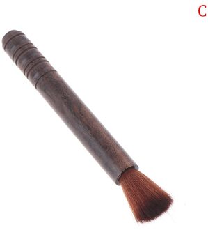 1Pcs Puer Gereedschap Natuurlijke Hout Lange Handvat Thee Lade Cleaning Tools Borstel Zachte Theepot Borstels Nieuwsgierige Thee Baksteen Professionele tool