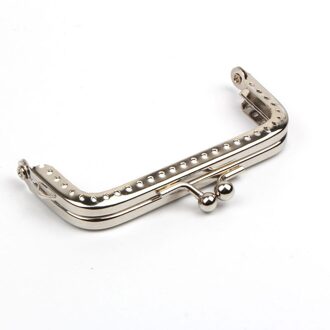 1Pcs Purse Frame Hanger Diy Portemonnees Handvat Rechthoek Zak Onderdelen 6.5-20Cm Metalen Kus Gesp Vintage Tas accessoires 7 Maten 15cm