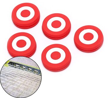 1Pcs Racket Schokdemper Siliconen Rubber Rode Doel Cute Racket Trillingen