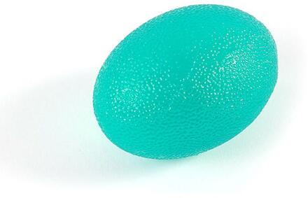 1Pcs Relief Power Ball Siliconen Ei Fitness Hand Expander Gripper Strengthener Onderarm Pols Vinger Exerciser Sterkte Trainer Oranje