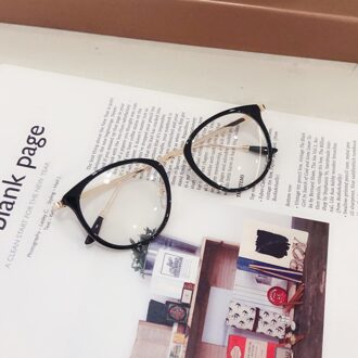 1Pcs Retro Anti Blue Ray Computer Bril Vrouwen Ronde Eye Glas Mannen Blauw Licht Blocking Mode Brillen Optische Frames a96568