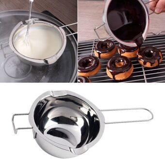 1Pcs Roestvrij Chocolade Boter Smelten Pot Pan Home Keuken Melk Kom Dubbele Boiler
