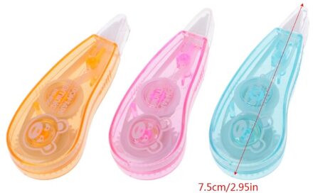 1Pcs Roller Correctie Tape Decoratieve Witte Out School Kantoorbenodigdheden Briefpapier
