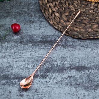 1Pcs Rvs Bartending Lepel Huishoudelijke Diy Cocktail Bartending Lepel Koffie Roeren Lepel Bar Tool Accessories5/ MJ