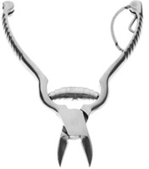 1Pcs Rvs Dikke Harde Teen Nagelknipper Tang Zware Pedicure Gereedschap Kalebas Vorm Cuticle Schaar Nail Art scheerapparaat