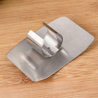 1Pcs Rvs Finger Protector Hand Snijden Guard Kleine Veilig Anti Pijn Vinger Bescherming Keuken Tools Gadgets