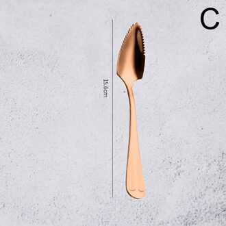 1Pcs Rvs Fruit Baggerschip Gekarteld Lepels Dessert Koffie Ijs Lepel Roeren Theelepels Keuken Benodigdheden