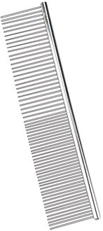 1Pcs Rvs Kam Huisdier Verzorgen Kam Vergieten Kam Tool Poedel Afwerking Boter Kam Dierbenodigdheden