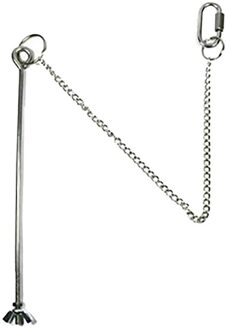 1Pcs Rvs Kip Voedsel Groente Fruit Opknoping Feeder Speelgoed Voeden Benodigdheden Voor Kippen Feeder Fowl Kok Kom