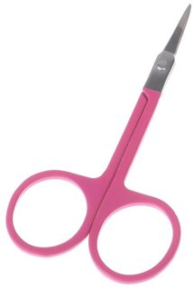 1Pcs Rvs Kleine Nail Gereedschap Schaar Manicure Voor Wenkbrauw Neus Wimper Cuticle Schaar Gebogen Pedicure Make-Up Tool