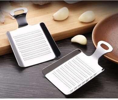 1Pcs Rvs Knoflook Persen Handleiding Knoflook Vleesmolen Hakken Knoflook Gereedschappen Curve Fruit Groente Gereedschap Keuken Gadgets