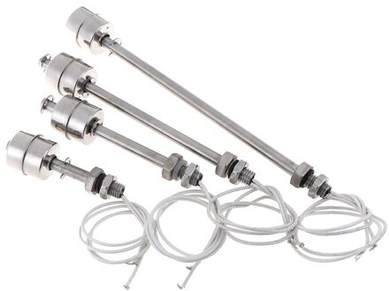 1Pcs Rvs Vlotterschakelaar Tank Liquid Water Niveau Sensor Dubbele Bal Vlotterschakelaar Tank Pool Flow sensoren 150mm