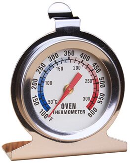 1Pcs Rvs Voedsel Vlees Temperatuur Instant Lezen Stand Up Wijzerplaat Oventhermometer Gauge Gage Voor Keuken Fornuis Bakken