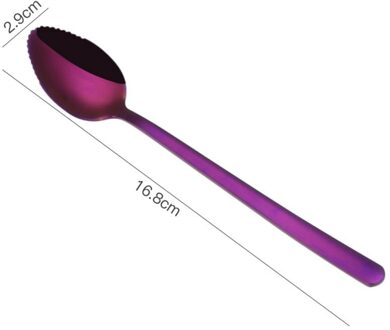 1Pcs Rvs Wees Fruit Lepel Koffie Lepel Ijs Lepel Dessert Lepel Wees Ijs Apple Lepel Scoop Keuken tool 1stk 07