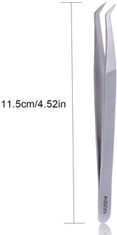 1Pcs Rvs Wimper Pincet 3D-6D Volume niet-magnetische Wimpers Extension Lash Pincet Professionele Make-Up Tool