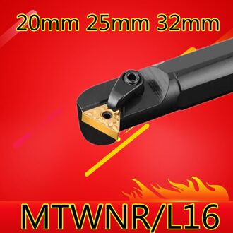 1PCS S16Q-MTWNR16 S20R-MTWNR16 S25S-MTWNR16 S32T-MTWNR16 S40T-MTWNR16 MTWNL16 16mm-40mm CNC Interne draaigereedschappen